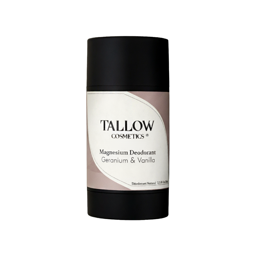 Magnesium Deodorant - Geranium & Vanilla