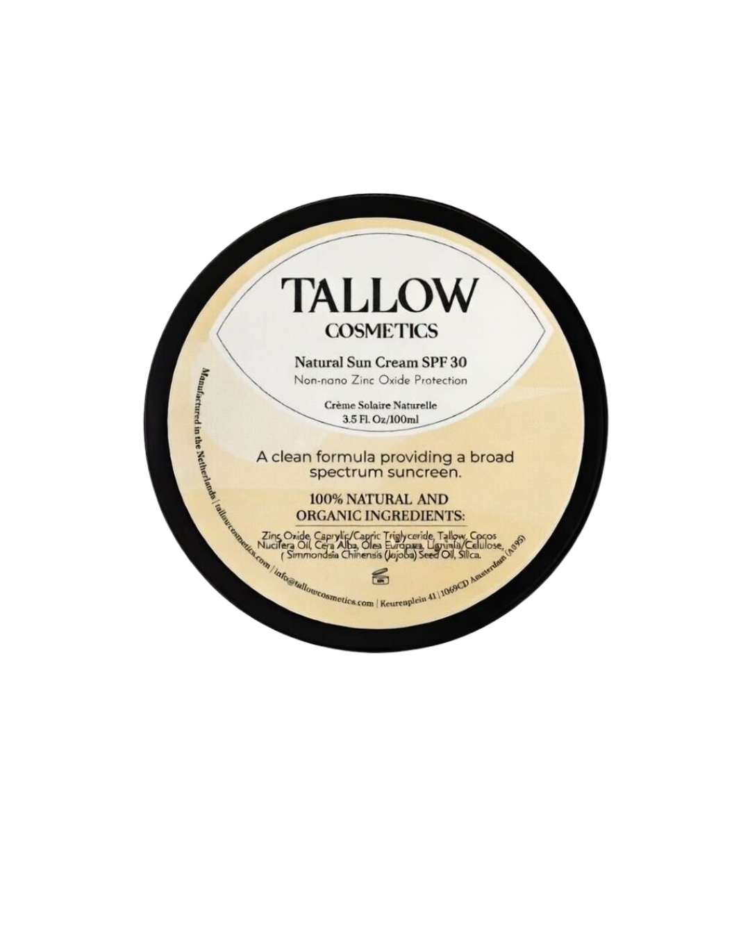 Tallow Natural Sunscreen SPF 30