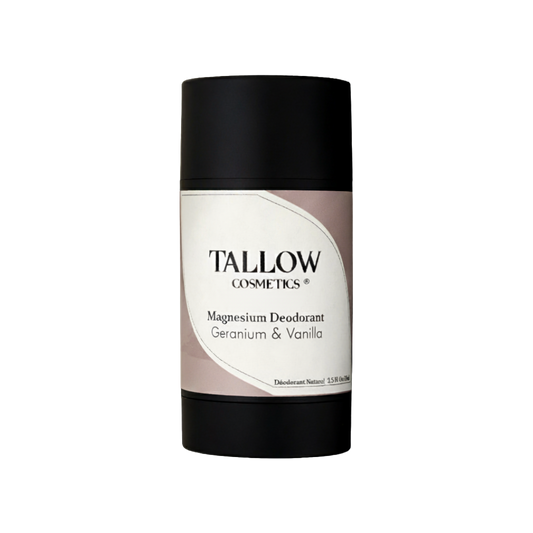 Magnesium Deodorant - Geranium & Vanilla 